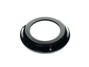 Scorpion Series Clear Derby Cover - Black. Fits Big Twin 1990-1997 - Barnett Clutches