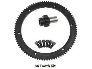 Electrical: 84 Tooth Starter Ring Gear Kit. Fits Dyna 1998-2005, Softail 1998-2006 & Touring 1998-2006 - Evolution Industries