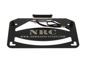 Replacement Number Plate Bracket Assembly. Fits NRC-HD500FE. - New Rage Cycles