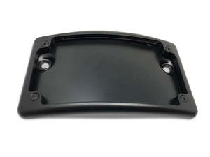 Lighting: Curved LED Number Plate Kit - Black. Fits most Touring 2013up. - Kodlin