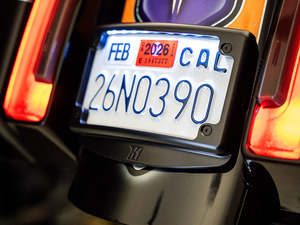 Curved Radius Number Plate Kit - Black. Fits CVO Touring 2023up & Street Glide &&hellip;