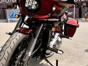 Fan Assisted Side Mount Oil Cooler Kit - Naked. Fits Softail 2018up with Afterma&hellip;