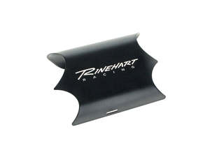 Exhaust Heatshields: H/Shield Cvr; FLH'09up Slimline Blk - Rinehart Exhaust