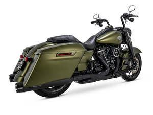 4.5in. Blackbird 450 Slip-On Mufflers - Black with Black End Caps. Fits Touring &hellip;