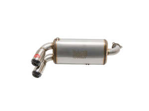 Exhaust Mufflers: Power Tune XTO UTV Exhaust - Stainless Steel with Race Muffler. Fits Polaris RZR Pro XP 2020up. - S&S