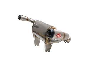 Power Tune XTO UTV Exhaust - Stainless Steel with Race Muffler. Fits Can-am Mave&hellip;