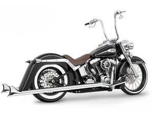 42in. Replacement SharkTail Muffer Set - Chrome. Only Fits Softail 1997-2017 Run&hellip;