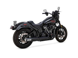 4in. Supersport Slip-On Muffler - Black. Fits Softail Street Bob, Low Rider S, L&hellip;