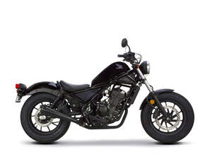 Comp-S Slip-On Muffler - Black with Carbon Fiber End Cap. Fits Honda CMX / Rebel&hellip;