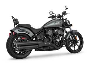 3.25in. Slip-On Mufflers - Black with Black Racing End Caps. Fits Indian Cruiser&hellip;