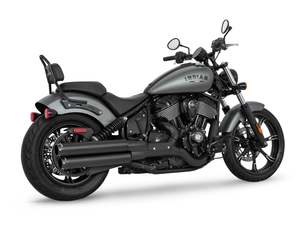 3.25in. Slip-On Mufflers - Black with Black Signature End Caps. Fits Indian Crui&hellip;