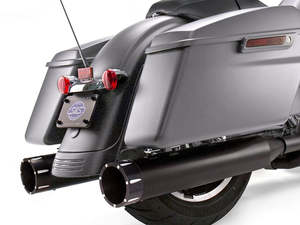 4-1/2in. Mk45 Slip-On Mufflers - Black with Black Tracer End Caps. Fits Touring &hellip;