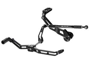 Foot Controls Extensions: Max Lean Foot Controls - Black. Fits Touring 2014up. - Kraus Moto