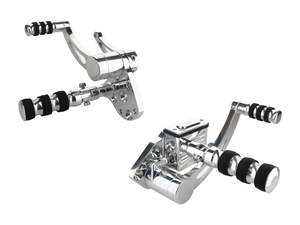 Standard Length Forward Controls - Chrome. Fits Softail 1984-1999 & 4Spd Big Twi&hellip;
