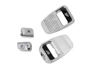 Fatty Footpegs - Polished. Fits Softail 2018up Rear Passenger - Slyfox
