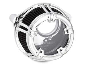 Milwaukee Eight 17up: Method Clear Air Cleaner Kit - Chrome. Fits Touring 2017-2024 & Softail 2018-2024 - Arlen Ness