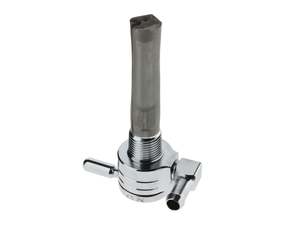 High-Flow Fuel Tap / Petcock with 3/8in. NPT Thread & 5/16in. Backward Facing Fu&hellip;