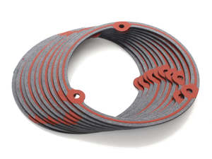 Gaskets Primary: Derby Cover Gasket - Pack of 10. Fits Big Twin 1970-1998. - James Gaskets Inc