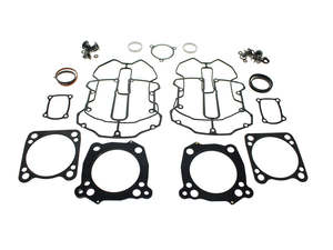 Gaskets Top End Rocker M8: Top End Gasket Kit with 0.032in. Multi-Layer-Xtreme MLX Head Gaskets. Fits Touring 2017-2024 & Softail 2018-2024 with 107 to 124 or 114 to 128 4.250in. Big Bore Kit. - Cometic Gaskets