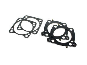 Gaskets Top End Rocker M8: 0.040in. Thick Cylinder Head & Base 0.014in. Gasket set. Fits Touring 2017up & Softail 2018up with OEM 114ci/117ci to 128ci & 4.250in. Big Bore Kit. - Cometic Gaskets