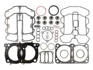Top End Gasket Kit with 0.030in. Multi-Layer Steel MLS Head Gaskets. Fits Tourin&hellip;