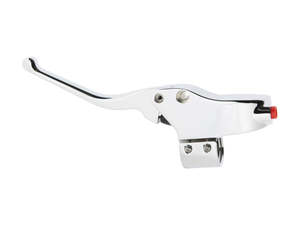 9/16in. Bore Front Brake Master Cylinder - Chrome. - Hawg Halters