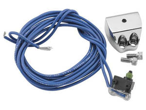 Hand Controls Components Custom: Starter Interrupt Switch - Chrome. Fits H-D 2007up with 11/16in. Hydraulic Clutch Master Cylinder. - Performance Machine