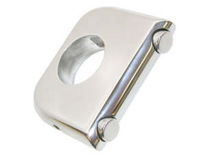 Handlebar Accessories: Slim Line Dual Button 1in. Handlebar Control, Polished - Pingle