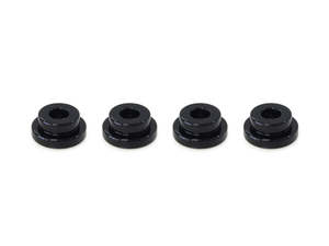 Solid Handlebar Mount Kit – Gloss Black. Fits Big Twin 1973-2017 & Sportster 1973-2003