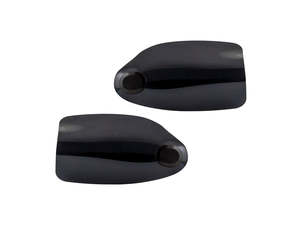 Handlebar Accessories: Handguards - Black. Fits CVO Touring 2023up, Street Glide & Road Glide 2024up, Touring 2025up - Klock Werks