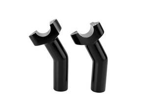 4-1/2in. Pullback Risers - Black. Fits 1in. Handlebar. - Rollies Speed Shop