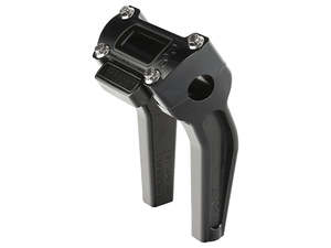 6.5in. Pull Back Thrashin Risers - Black. Fits Softail Street Bob, Low Rider ST,&hellip;