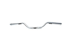 Handlebars 1 Chrome: Mid Bend Bars - Chrome - Slyfox