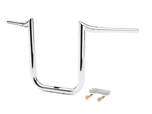Handlebars 1 1 2 Chrome: 16in. x 1-1/2in. Grande Prime Ape Handlebar - Chrome. Fits Road Glide 2015-2023 & Road King Special 2017up - LA Choppers