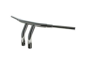 Handlebars 1 1 2 Chrome: 8in. x 1-1/2in. Drag T-Bar Handlebar - Chrome - LA Choppers