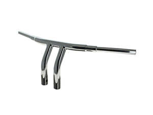 Handlebars 1 1 2 Chrome: 10in. x 1-1/2in. Drag T-Bar Handlebar - Chrome - LA Choppers