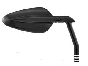 Mirrors Black: Arrow Mirror – Black Contrast Cut.