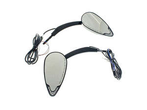 LED Mirrors Run/Turn - Black. - Custom Dynamics
