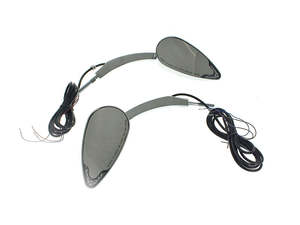 LED Mirrors Run/Turn - Chrome. - Custom Dynamics
