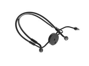 Lower Front Brake Line with T-Piece - Black Pearl. Fits Sportster 2004-2013 with&hellip;