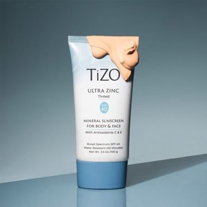 Products: TIZO Ultra Zinc tinted SPF40 Light medium - Prodermal NZ