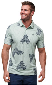 Polos: Travis Mathew Lush Forest Polo