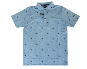 Polos: Pin High Mens Polo | Philip Dream Blue