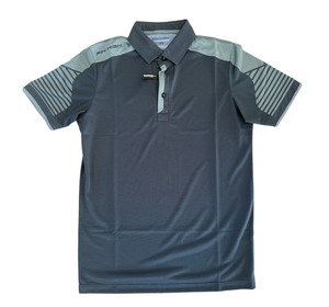 Polos: Pin High Mens Polo | Andrew Dark Slate