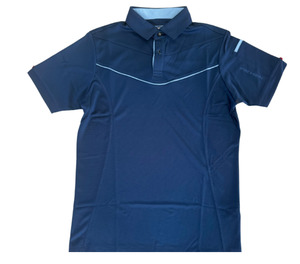 Pin High Mens Polo | Clay iron Blue
