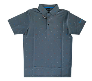 Polos: Pin High Mens Polo | Phillip  Medium grey