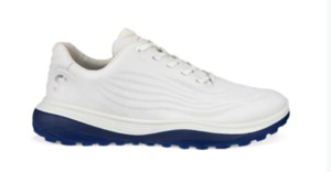 Mens: Ecco Mens LT1 golf Shoe - White / Blue
