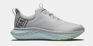 Ladies: FootJoy Quantum Textile Womens Shoe - Grey Blue