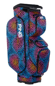Cart Bags: PING 2025  Traverse Cart Bag - Mosaic