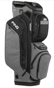 Cart Bags: 2025 Ping Pioneer Golf Bag - Black / Grey